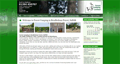 Desktop Screenshot of forestcamping.co.uk